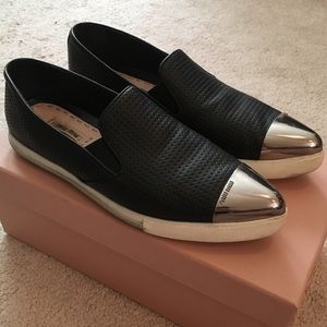 Miu Miu slip on sneakers
